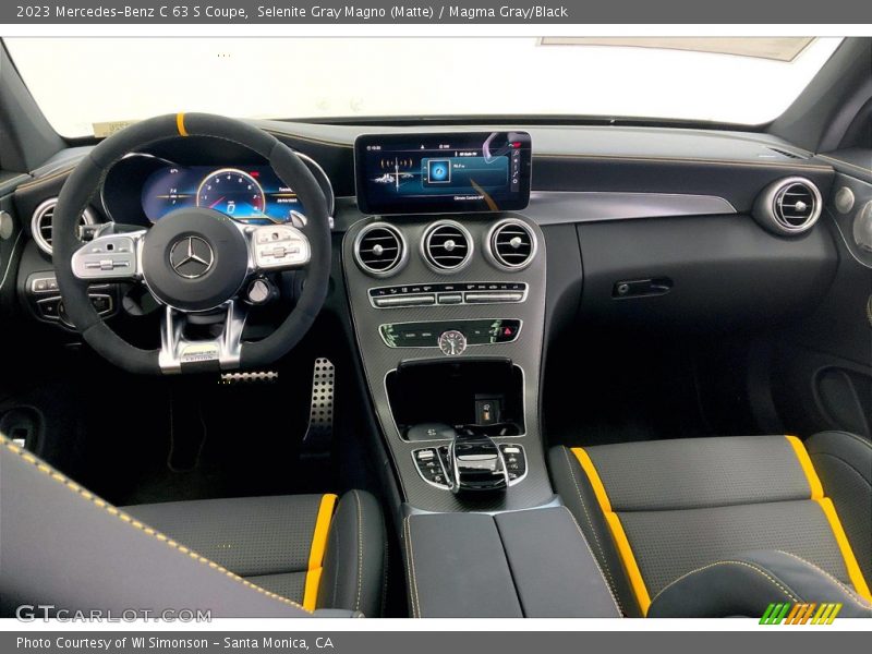 Dashboard of 2023 C 63 S Coupe