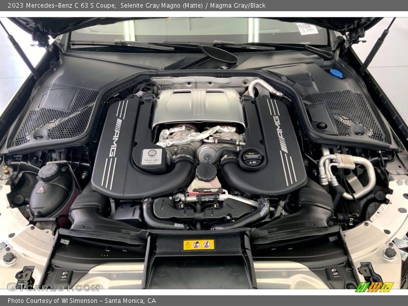  2023 C 63 S Coupe Engine - 4.0 Liter DI biturbo DOHC 32-Valve VVT V8