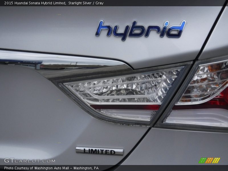 Starlight Silver / Gray 2015 Hyundai Sonata Hybrid Limited