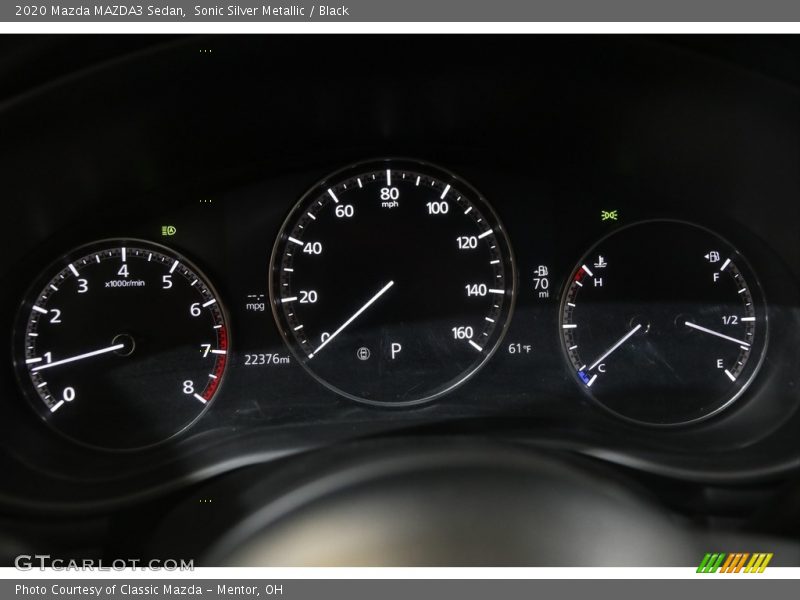  2020 MAZDA3 Sedan Sedan Gauges