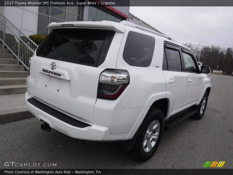 Super White / Graphite 2017 Toyota 4Runner SR5 Premium 4x4