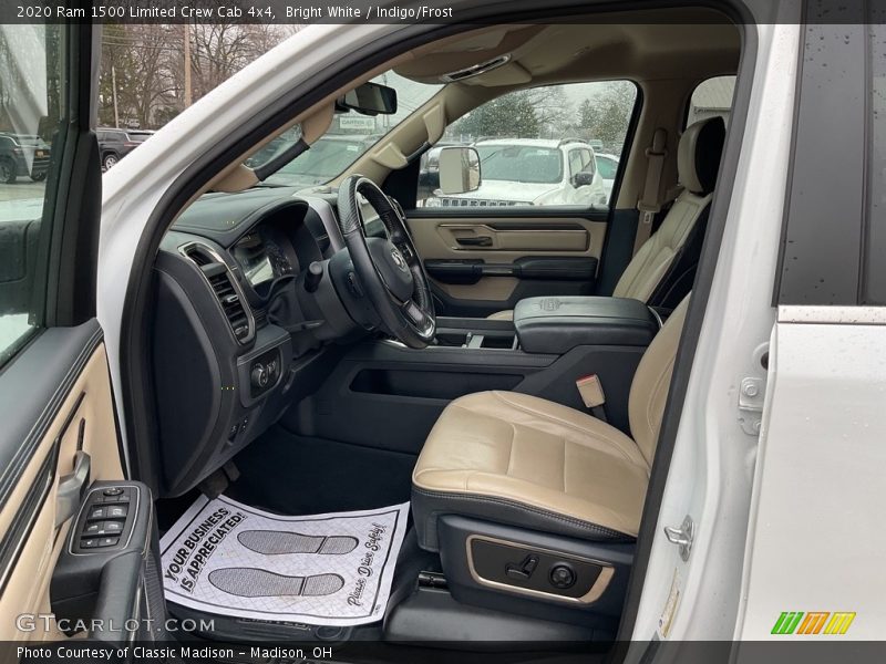 Front Seat of 2020 1500 Limited Crew Cab 4x4