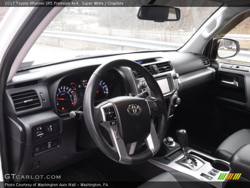 Super White / Graphite 2017 Toyota 4Runner SR5 Premium 4x4