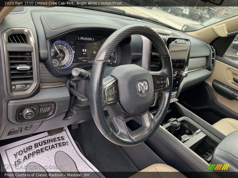 Dashboard of 2020 1500 Limited Crew Cab 4x4