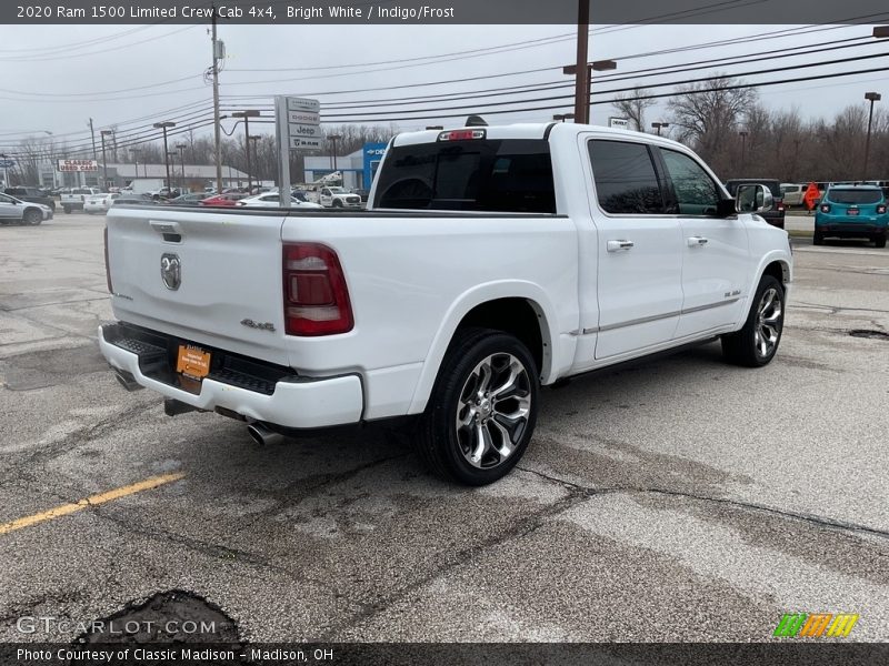 Bright White / Indigo/Frost 2020 Ram 1500 Limited Crew Cab 4x4