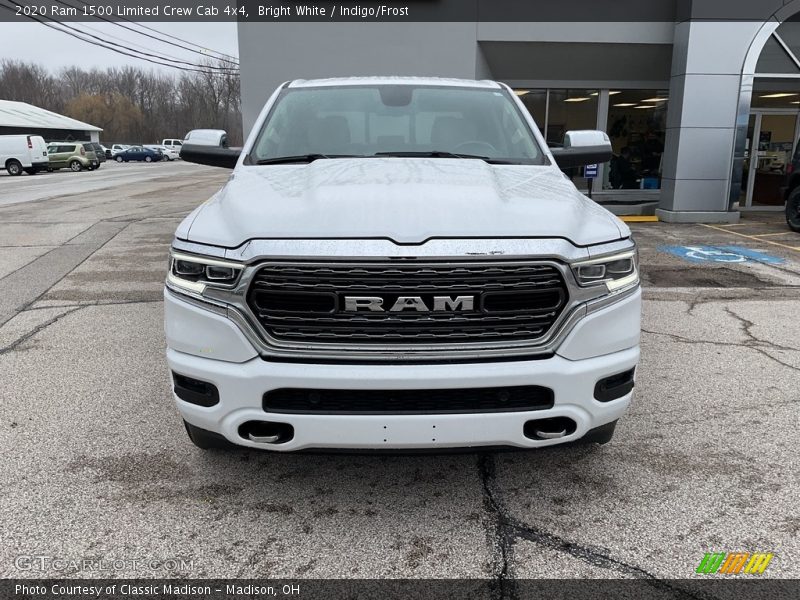 Bright White / Indigo/Frost 2020 Ram 1500 Limited Crew Cab 4x4
