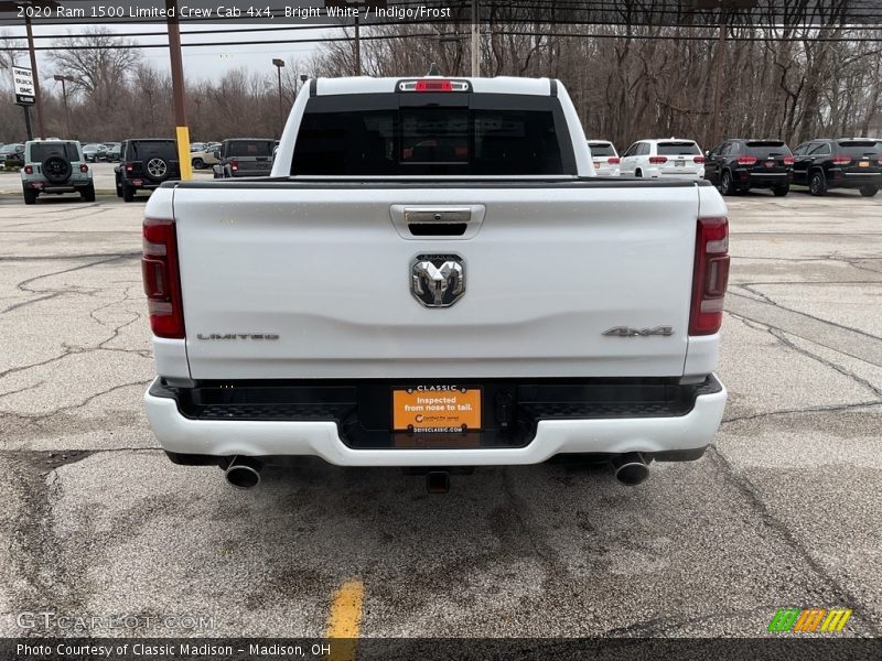 Bright White / Indigo/Frost 2020 Ram 1500 Limited Crew Cab 4x4