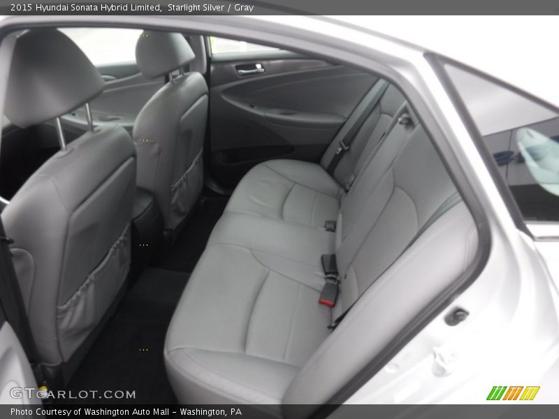 Starlight Silver / Gray 2015 Hyundai Sonata Hybrid Limited