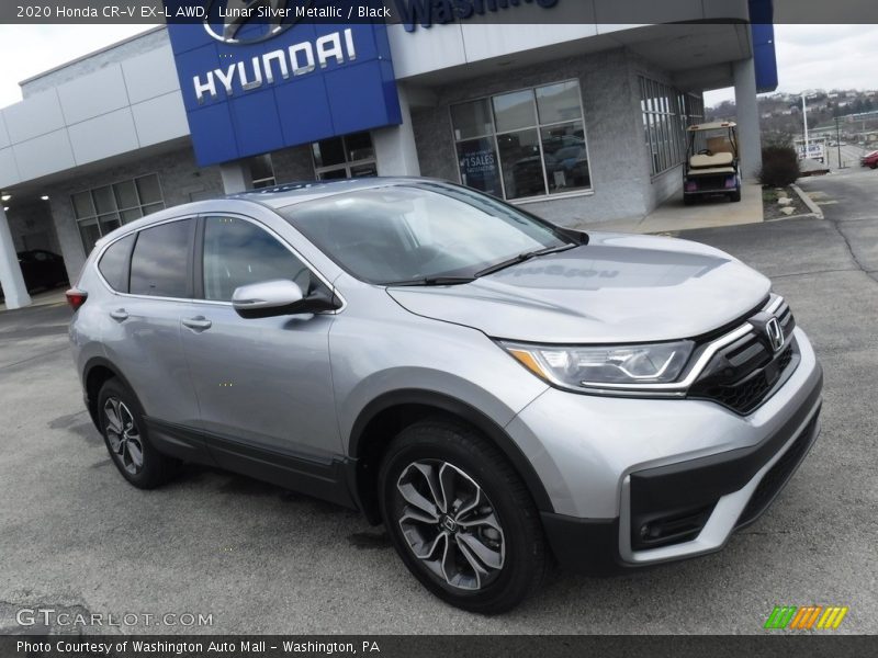 Lunar Silver Metallic / Black 2020 Honda CR-V EX-L AWD