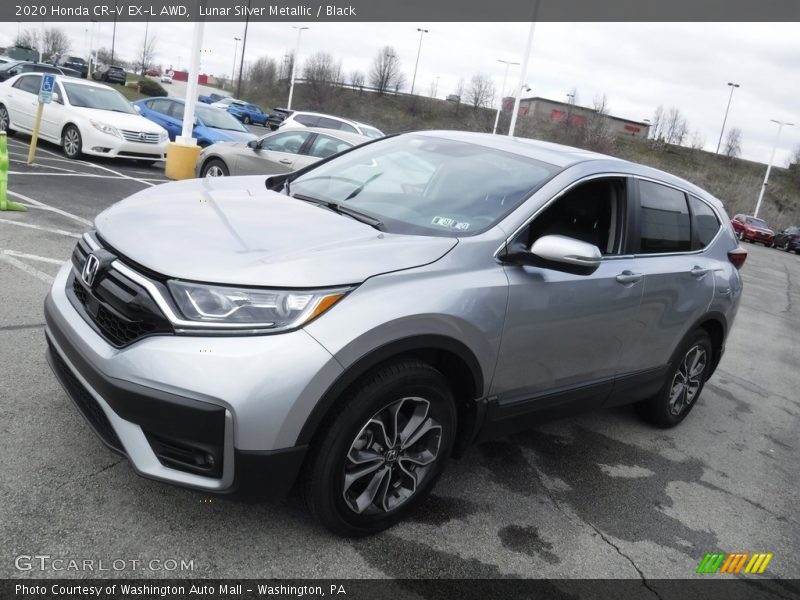 Lunar Silver Metallic / Black 2020 Honda CR-V EX-L AWD