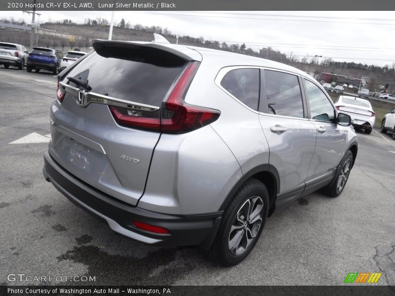 Lunar Silver Metallic / Black 2020 Honda CR-V EX-L AWD
