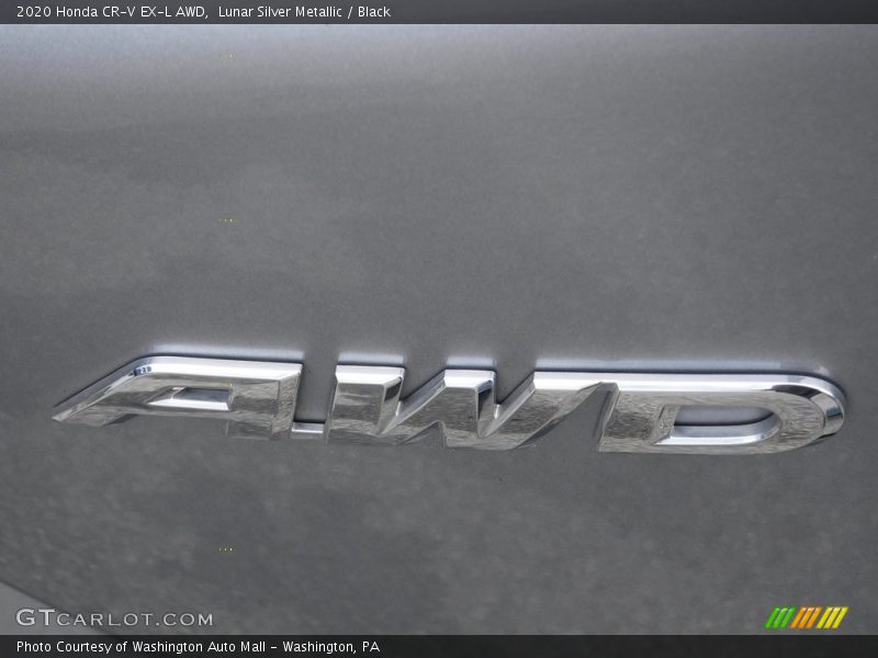 Lunar Silver Metallic / Black 2020 Honda CR-V EX-L AWD