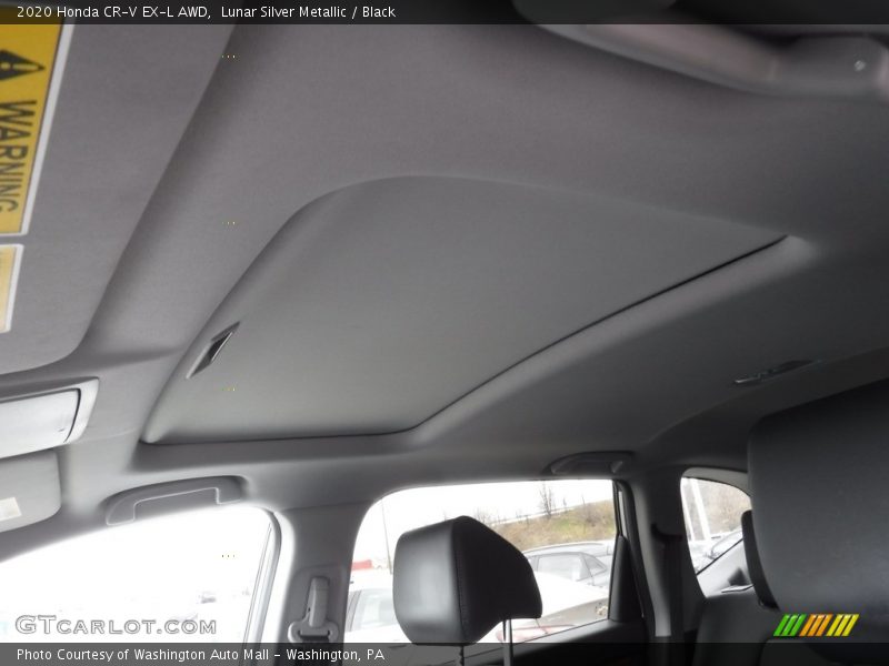 Lunar Silver Metallic / Black 2020 Honda CR-V EX-L AWD