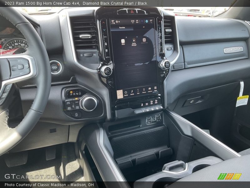 Diamond Black Crystal Pearl / Black 2023 Ram 1500 Big Horn Crew Cab 4x4
