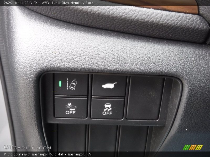 Lunar Silver Metallic / Black 2020 Honda CR-V EX-L AWD