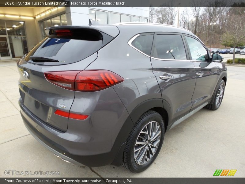 Magnetic Force Metallic / Black 2020 Hyundai Tucson Limited AWD