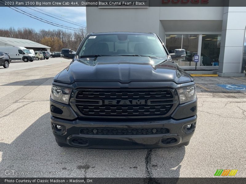 Diamond Black Crystal Pearl / Black 2023 Ram 1500 Big Horn Crew Cab 4x4