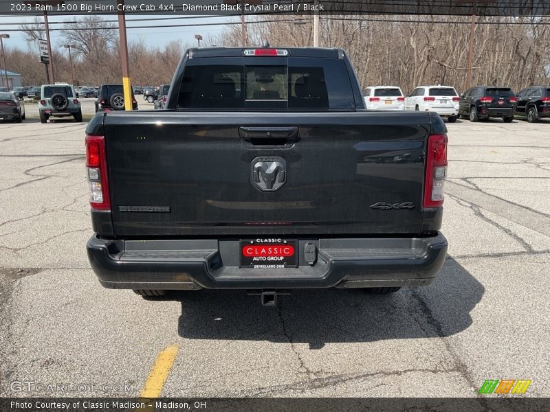Diamond Black Crystal Pearl / Black 2023 Ram 1500 Big Horn Crew Cab 4x4