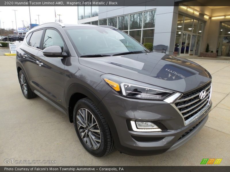 Magnetic Force Metallic / Black 2020 Hyundai Tucson Limited AWD