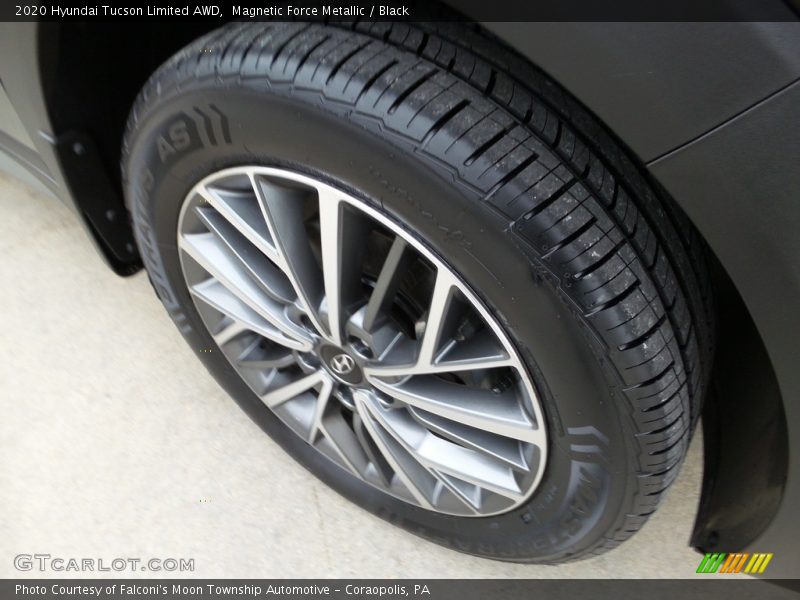Magnetic Force Metallic / Black 2020 Hyundai Tucson Limited AWD