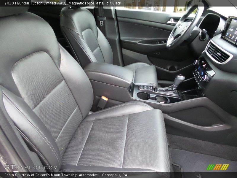 Magnetic Force Metallic / Black 2020 Hyundai Tucson Limited AWD