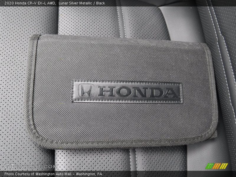 Lunar Silver Metallic / Black 2020 Honda CR-V EX-L AWD