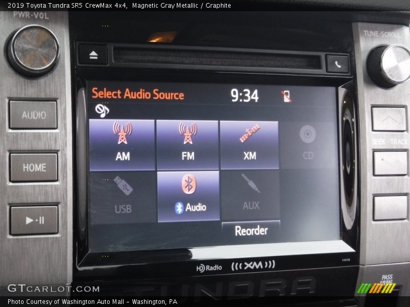 Magnetic Gray Metallic / Graphite 2019 Toyota Tundra SR5 CrewMax 4x4