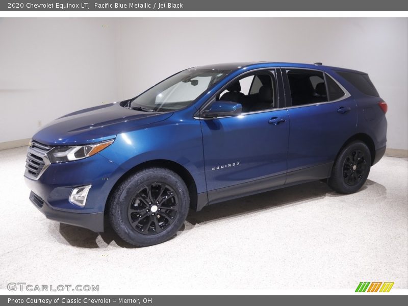 Pacific Blue Metallic / Jet Black 2020 Chevrolet Equinox LT