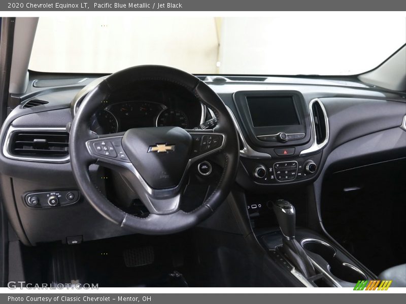 Pacific Blue Metallic / Jet Black 2020 Chevrolet Equinox LT