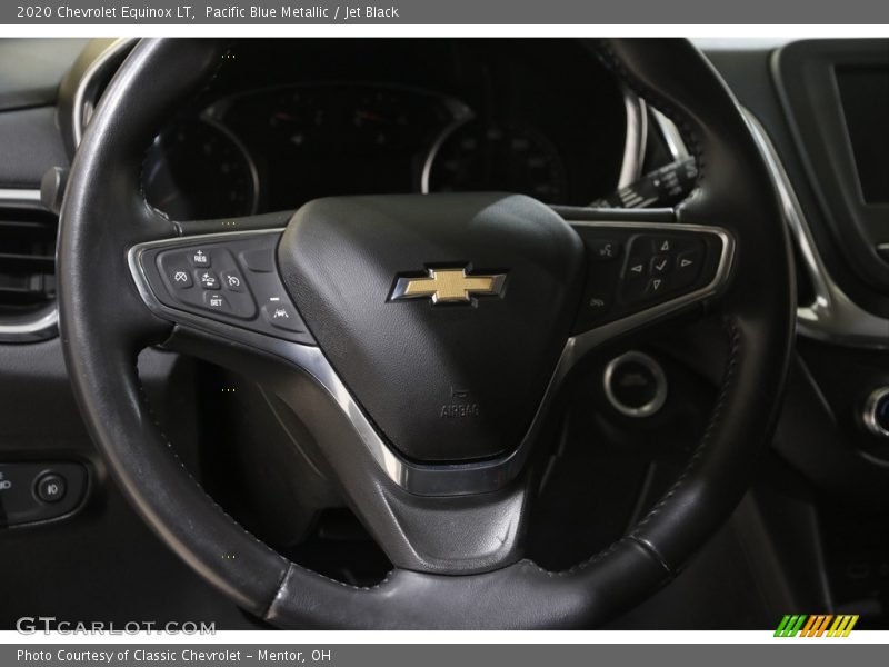 Pacific Blue Metallic / Jet Black 2020 Chevrolet Equinox LT