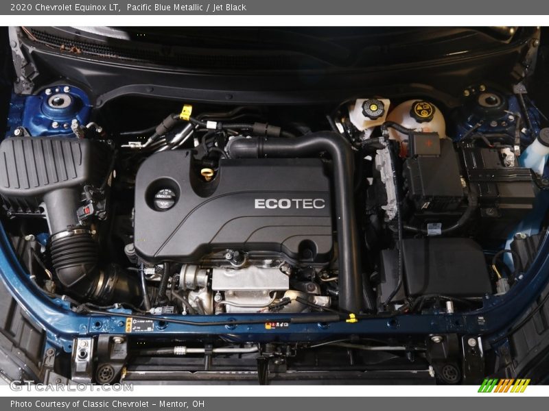 Pacific Blue Metallic / Jet Black 2020 Chevrolet Equinox LT