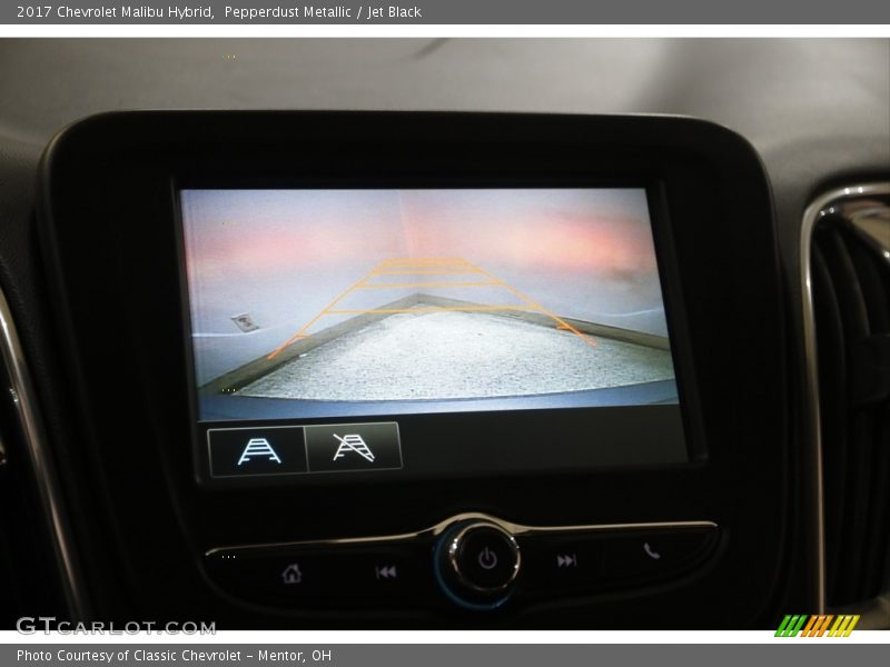 Pepperdust Metallic / Jet Black 2017 Chevrolet Malibu Hybrid