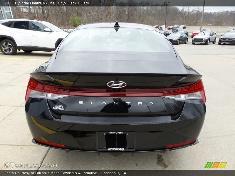 Onyx Black / Black 2023 Hyundai Elantra N-Line