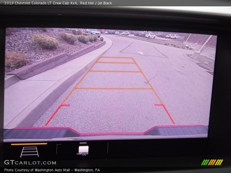 Red Hot / Jet Black 2019 Chevrolet Colorado LT Crew Cab 4x4