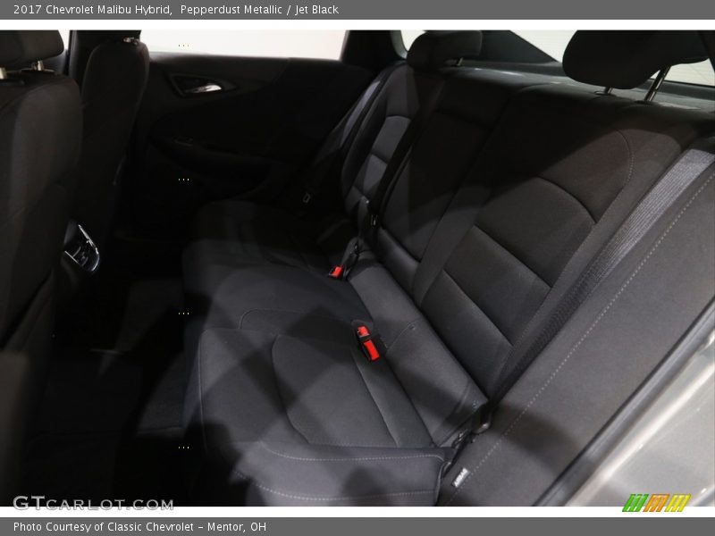 Pepperdust Metallic / Jet Black 2017 Chevrolet Malibu Hybrid