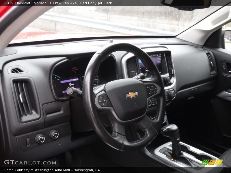 Red Hot / Jet Black 2019 Chevrolet Colorado LT Crew Cab 4x4