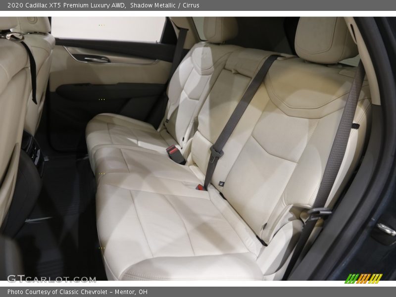 Rear Seat of 2020 XT5 Premium Luxury AWD