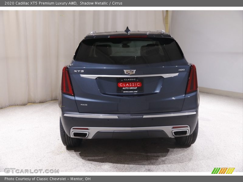 Shadow Metallic / Cirrus 2020 Cadillac XT5 Premium Luxury AWD