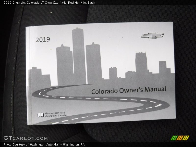 Red Hot / Jet Black 2019 Chevrolet Colorado LT Crew Cab 4x4