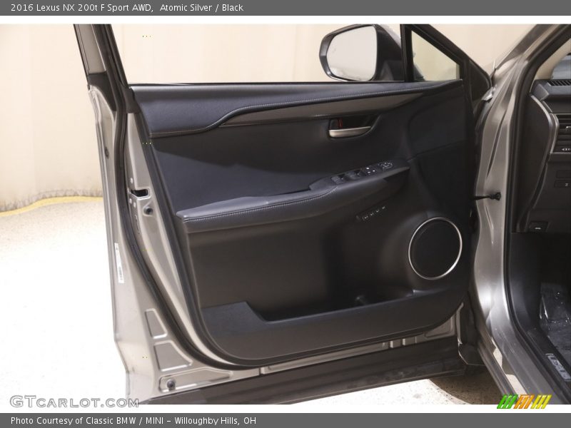 Atomic Silver / Black 2016 Lexus NX 200t F Sport AWD