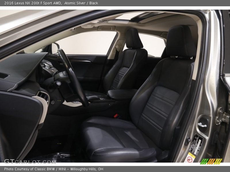 Atomic Silver / Black 2016 Lexus NX 200t F Sport AWD