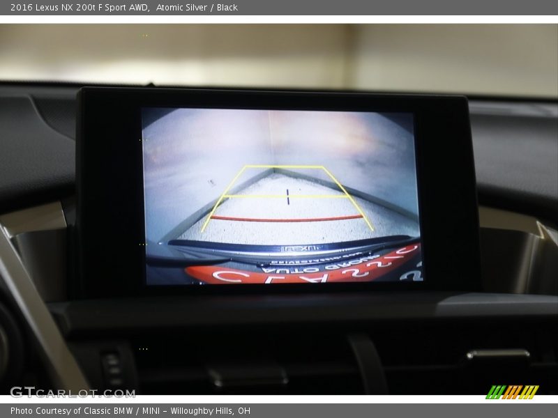 Atomic Silver / Black 2016 Lexus NX 200t F Sport AWD