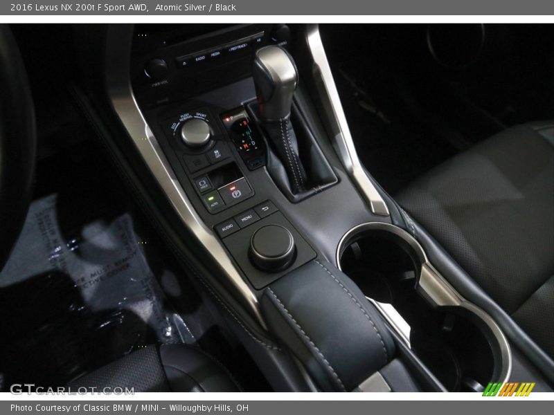 Atomic Silver / Black 2016 Lexus NX 200t F Sport AWD