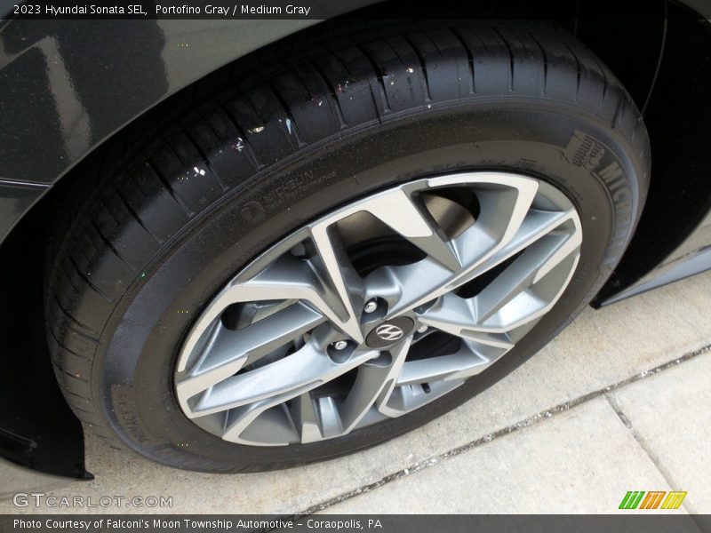 Portofino Gray / Medium Gray 2023 Hyundai Sonata SEL
