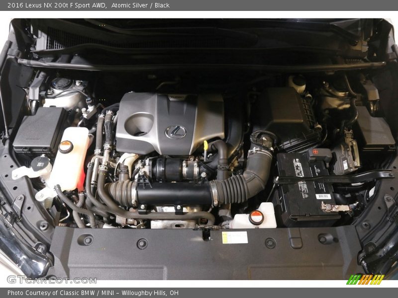 Atomic Silver / Black 2016 Lexus NX 200t F Sport AWD