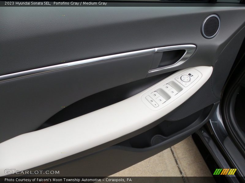 Portofino Gray / Medium Gray 2023 Hyundai Sonata SEL
