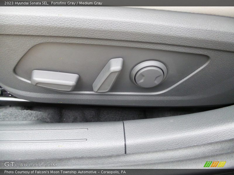 Portofino Gray / Medium Gray 2023 Hyundai Sonata SEL
