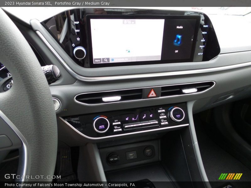 Portofino Gray / Medium Gray 2023 Hyundai Sonata SEL