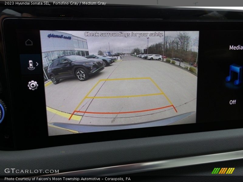 Portofino Gray / Medium Gray 2023 Hyundai Sonata SEL