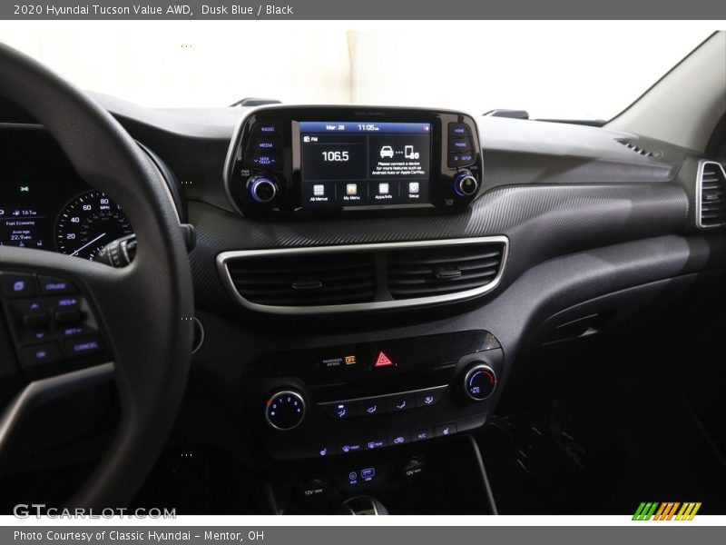 Dusk Blue / Black 2020 Hyundai Tucson Value AWD